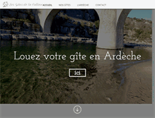 Tablet Screenshot of lesgitesdelacolline.com